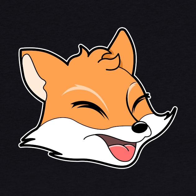 Cute Fox Head by Imutobi